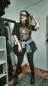 Look Camiseta Slayer